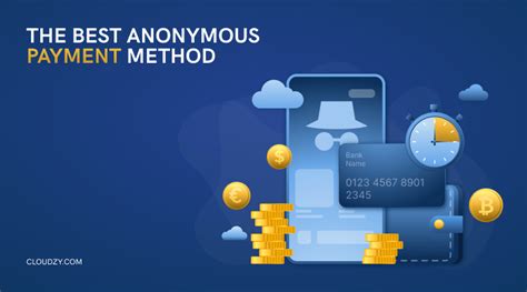 how to pay anonymously